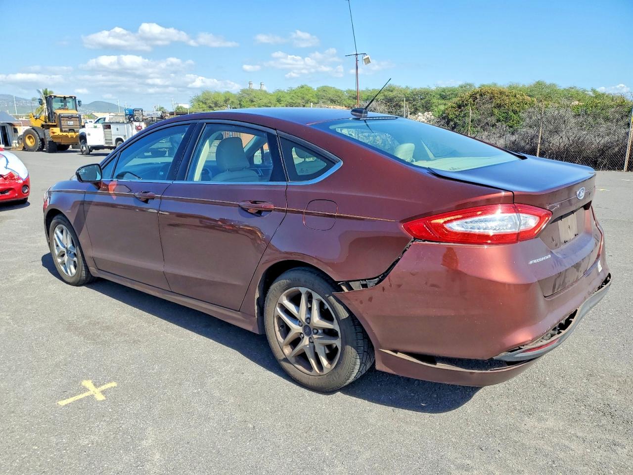2015 FORD FUSION SE photo 2