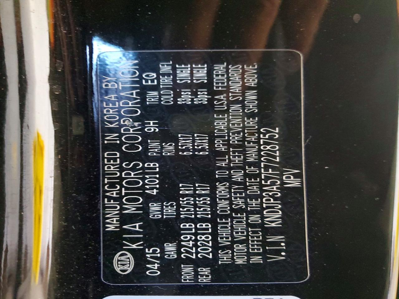 2015 KIA SOUL + photo 12