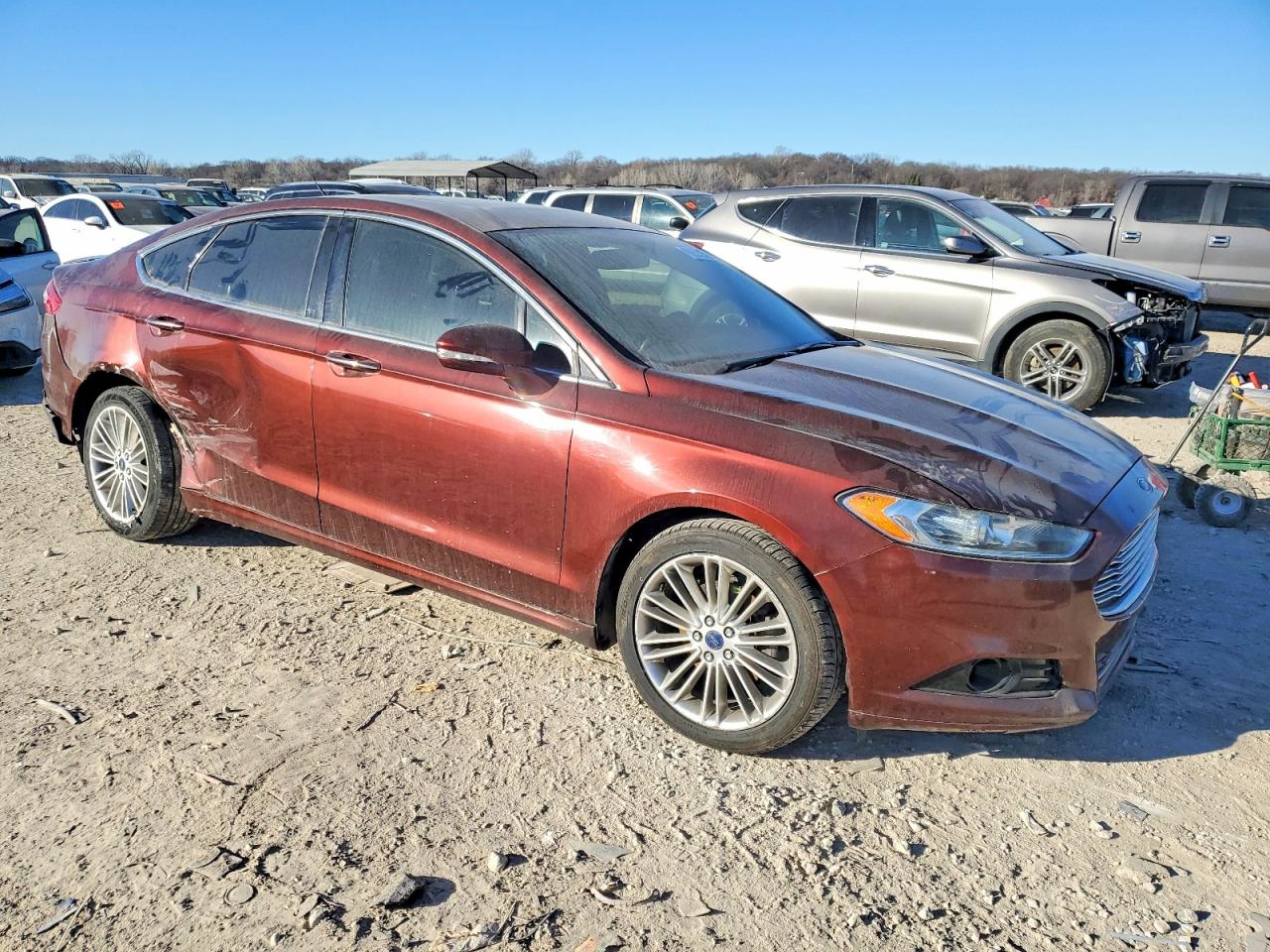 2015 FORD FUSION TITANIUM photo 4