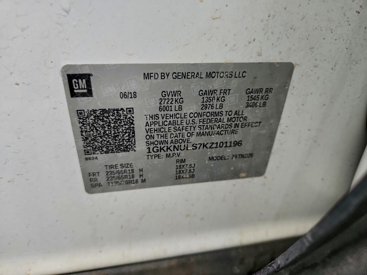2019 GMC ACADIA SLT-1 photo 25