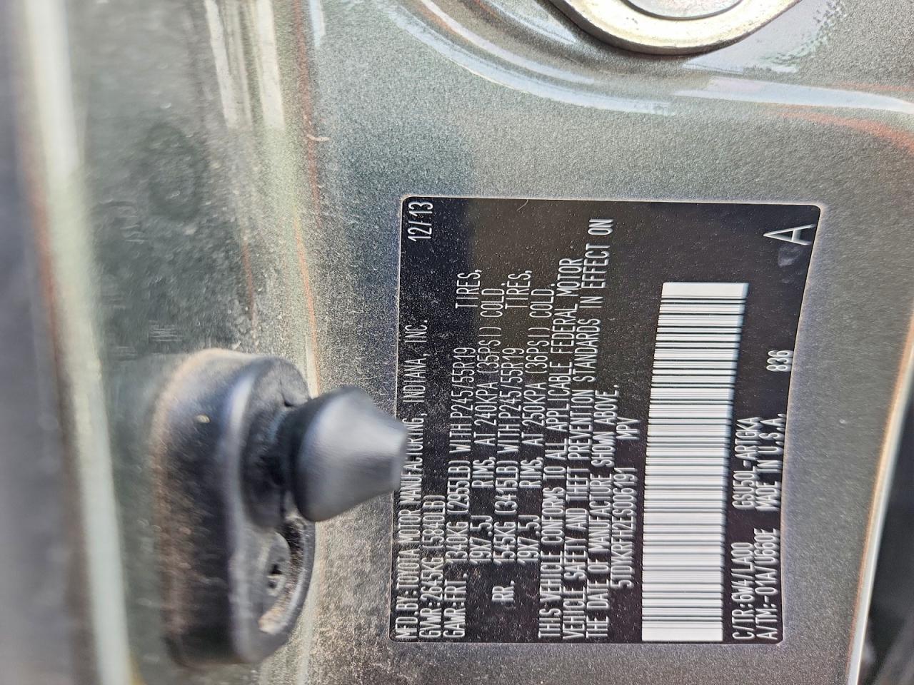 2014 TOYOTA HIGHLANDER LIMITED photo 27