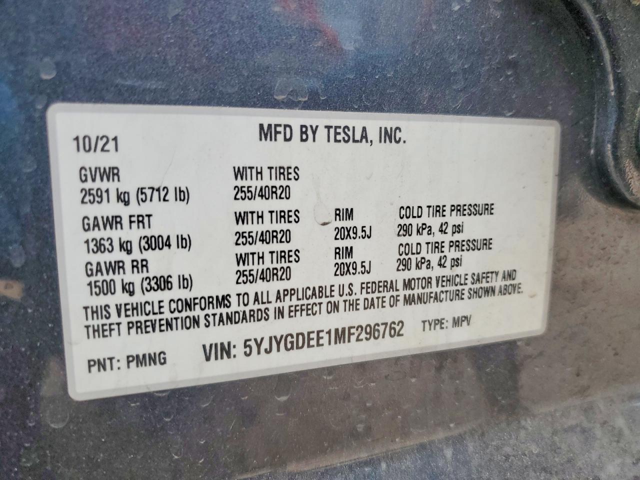 2021 TESLA MODEL Y photo 27