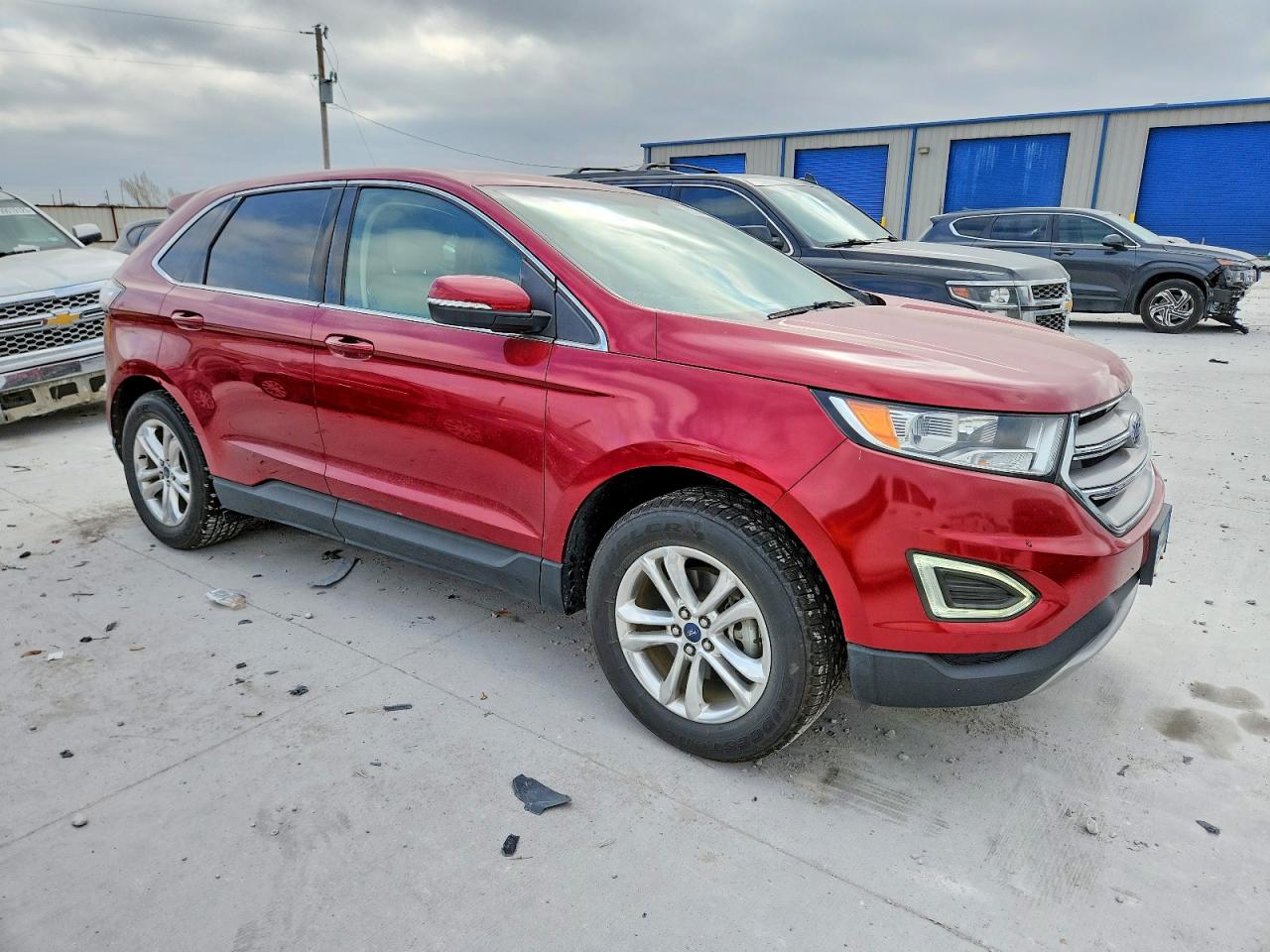 2017 FORD EDGE SEL photo 4