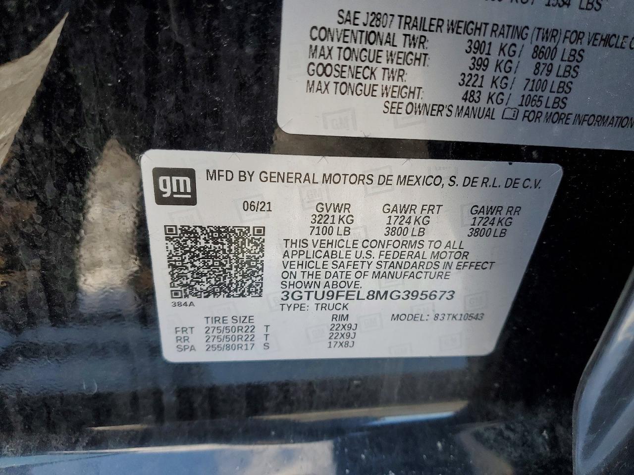 2021 GMC SIERRA K1500 DENALI photo 12