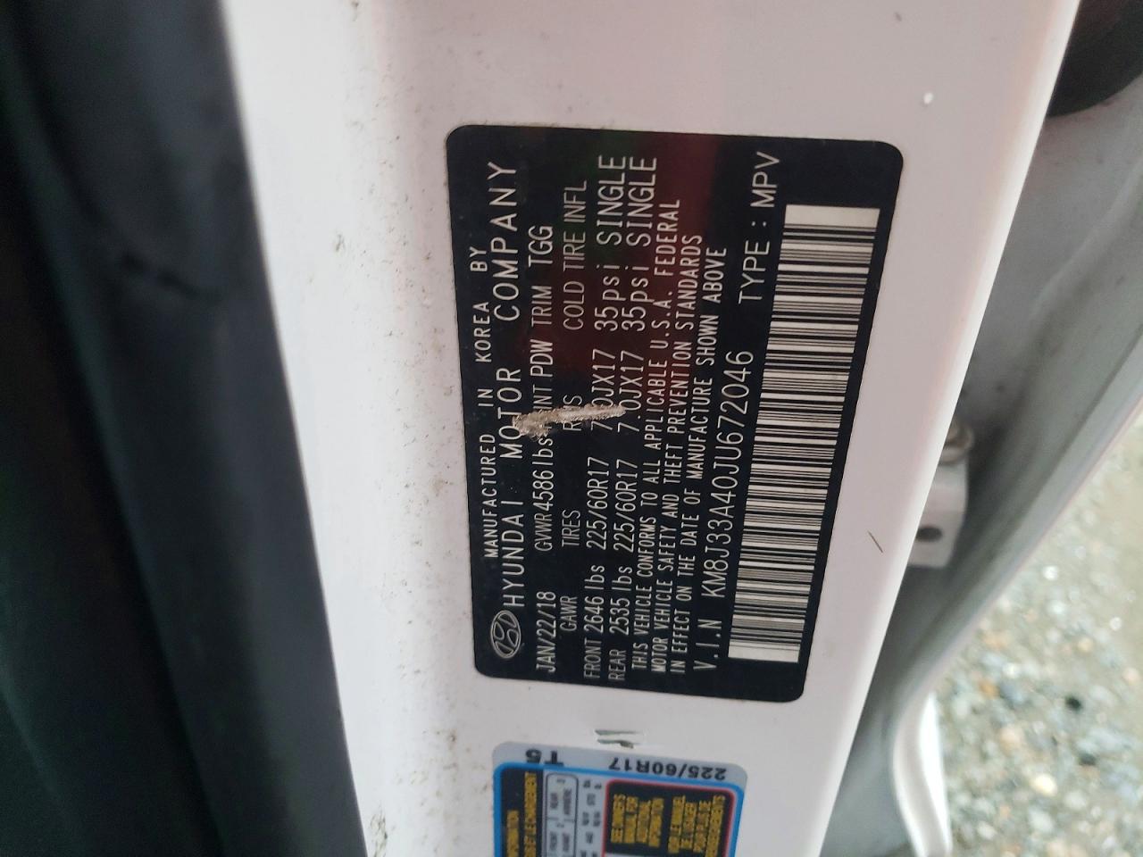 2018 HYUNDAI TUCSON SEL photo 13