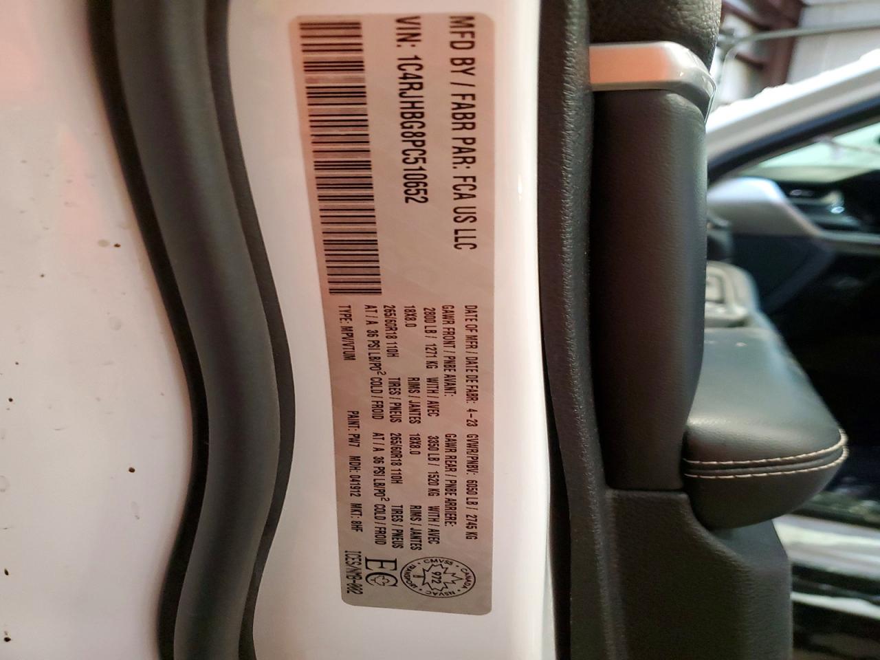 2023 JEEP GRAND CHEROKEE LIMITED photo 13