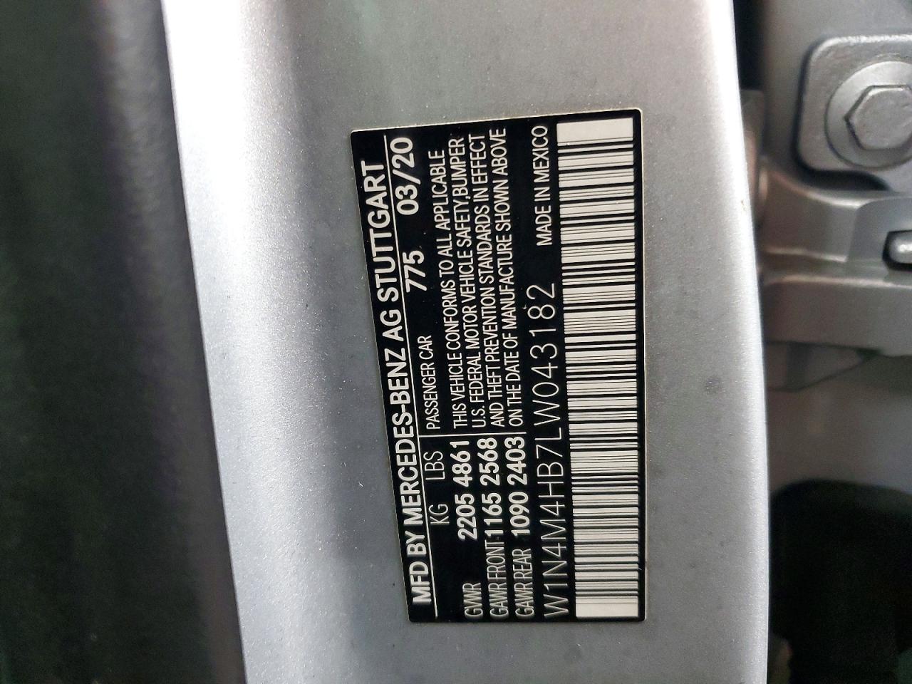 2020 MERCEDES-BENZ GLB 250 4MATIC photo 25