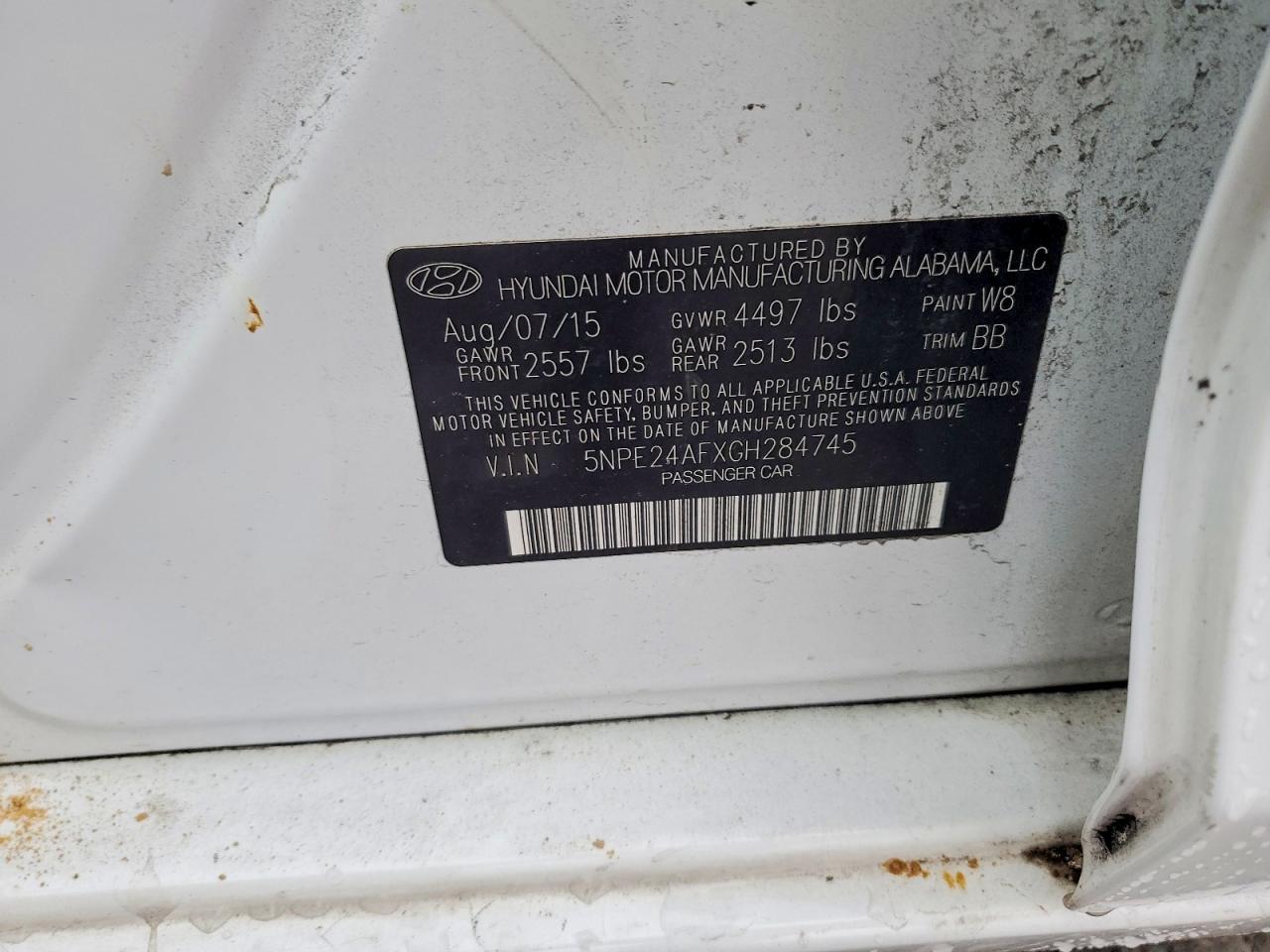 2016 HYUNDAI SONATA SE photo 23