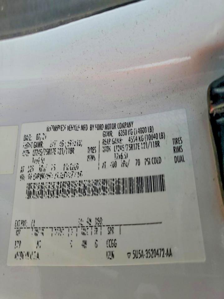 2020 FORD F350 SUPER DUTY UTILITY / SERVICE TRUCK photo 13