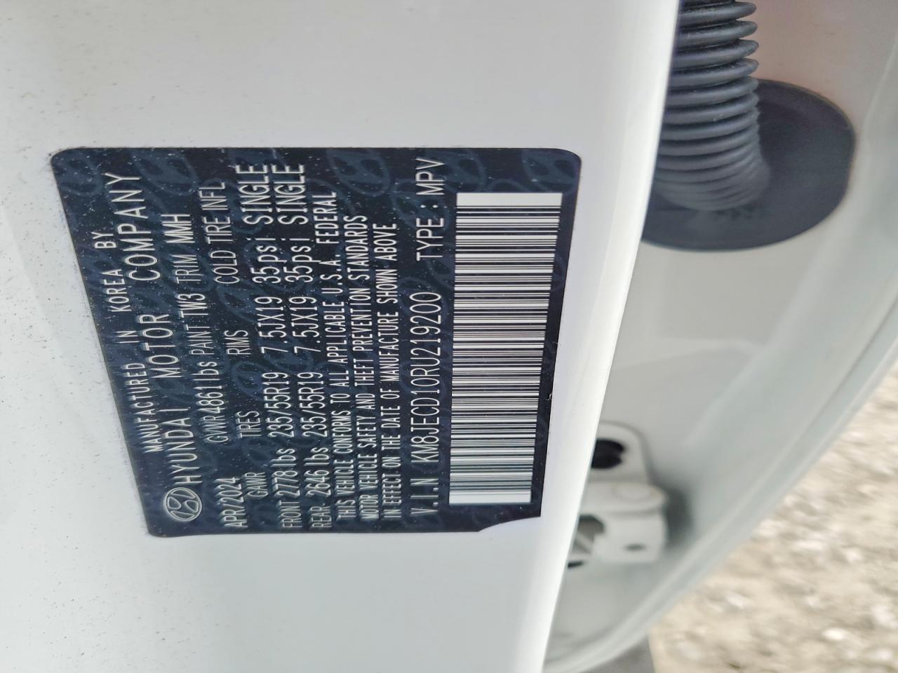 2024 HYUNDAI TUCSON LIMITED photo 14