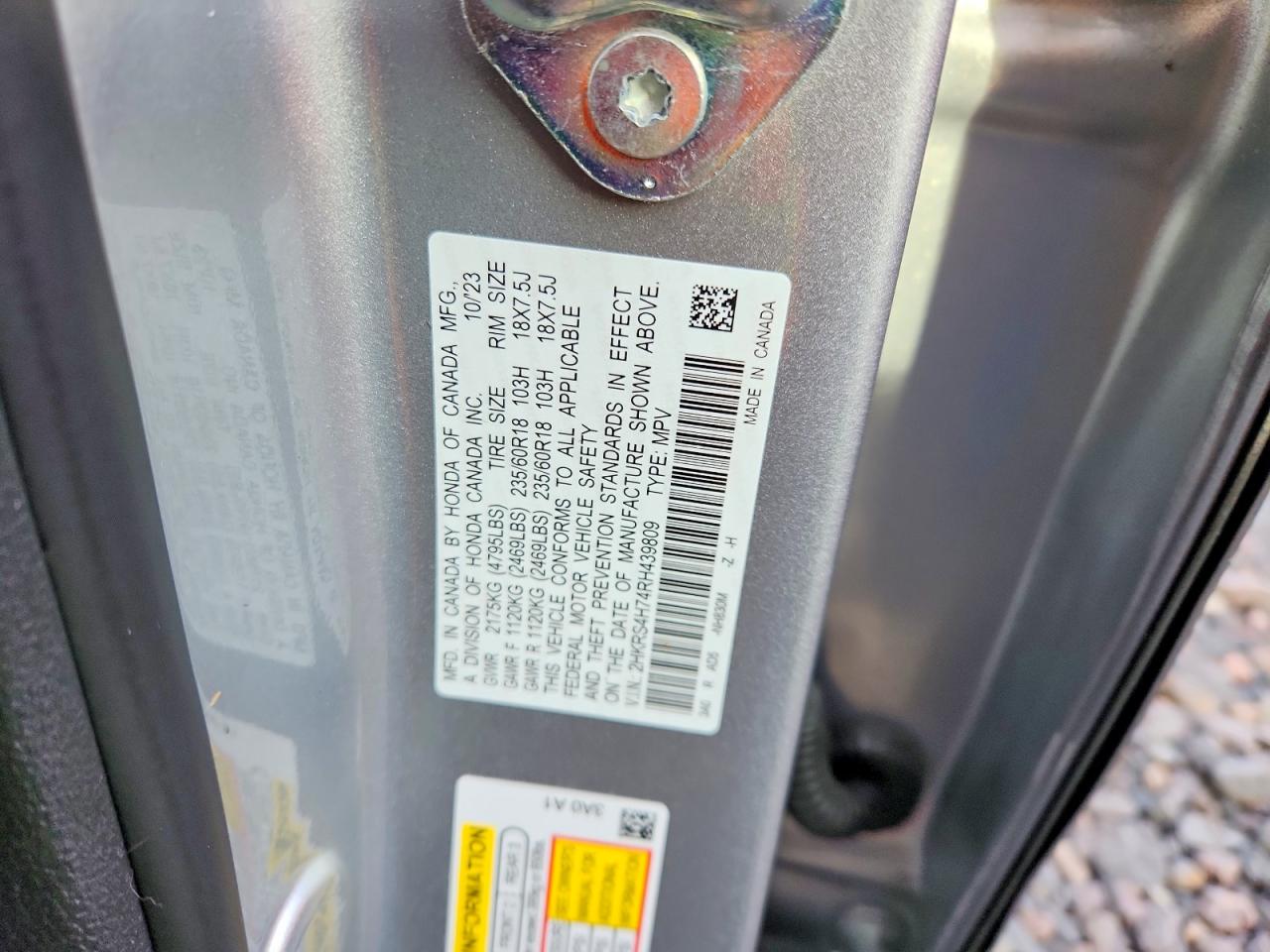 2024 HONDA CR-V EXL photo 12