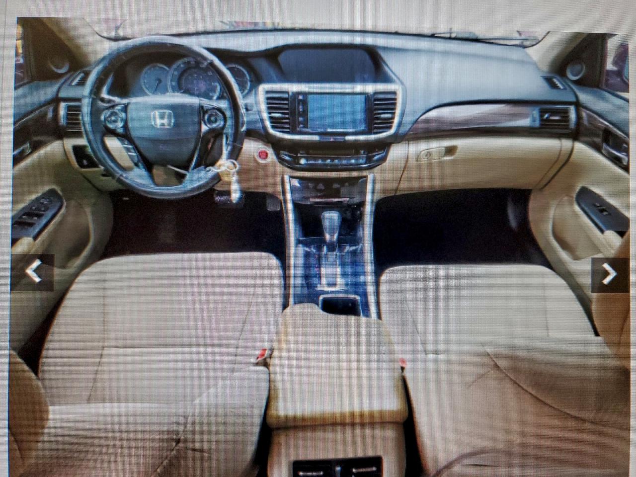2016 HONDA ACCORD EX photo 8