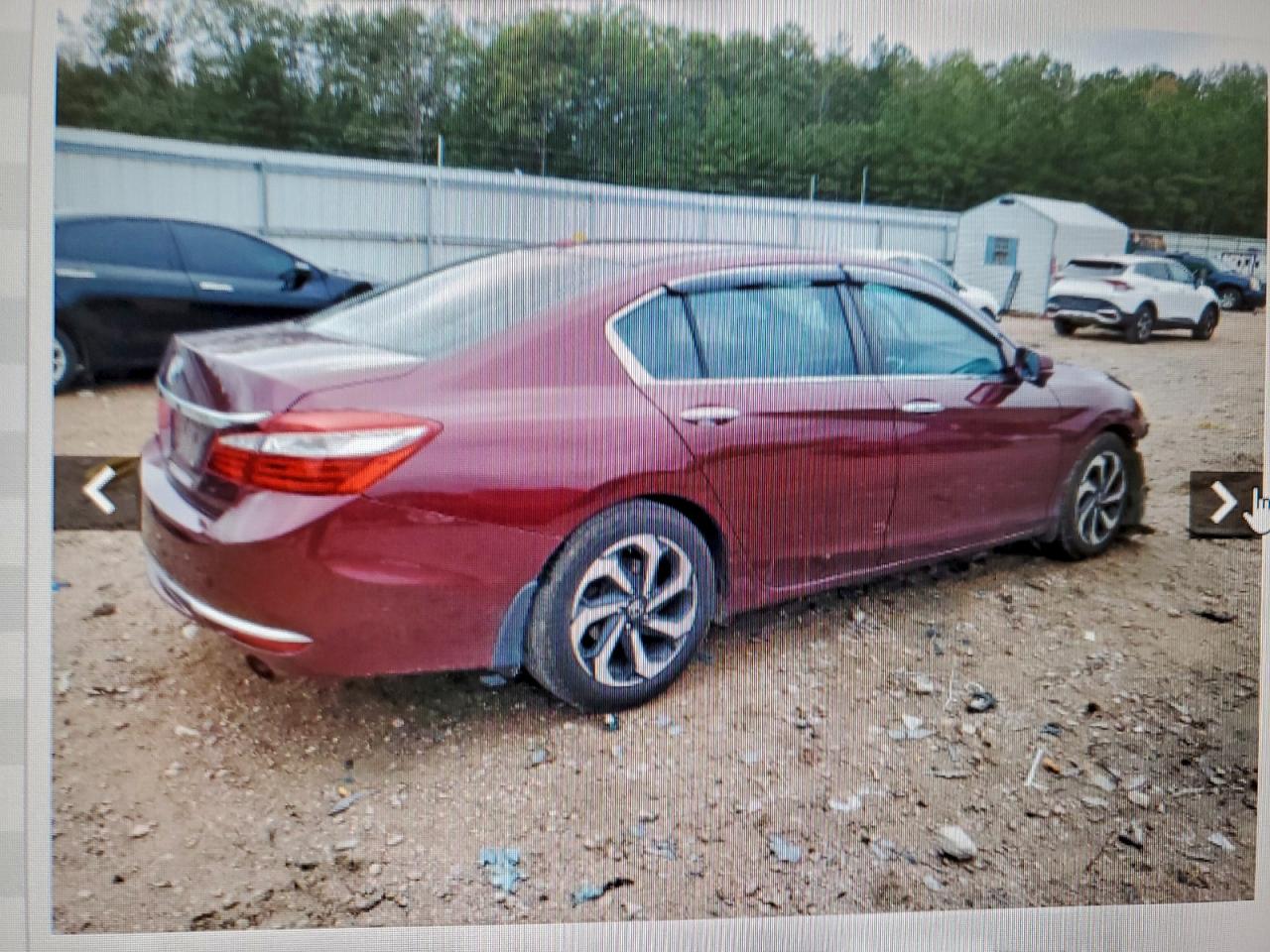 2016 HONDA ACCORD EX photo 3
