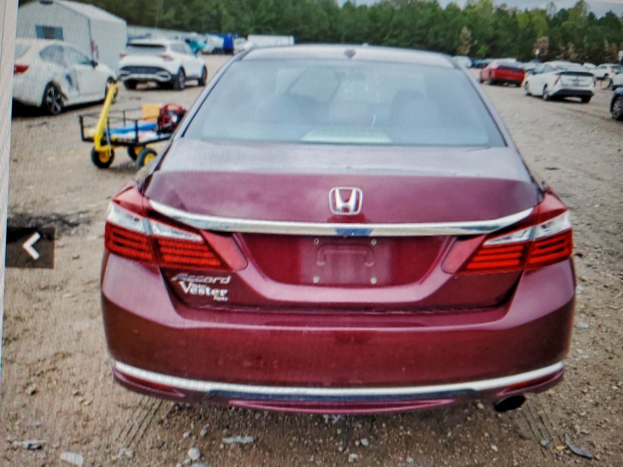 2016 HONDA ACCORD EX photo 6