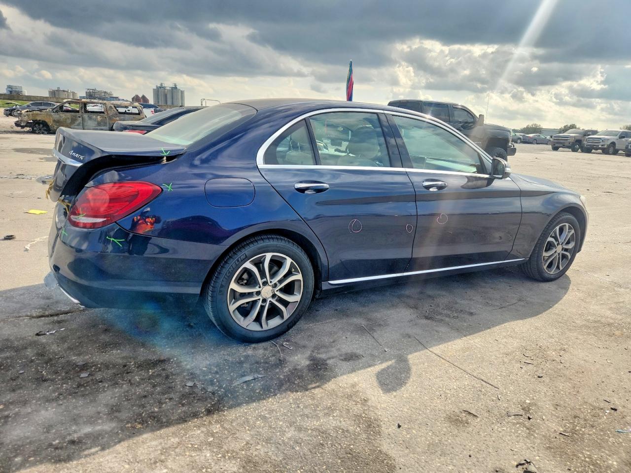 2015 MERCEDES-BENZ C 300 4MATIC photo 3