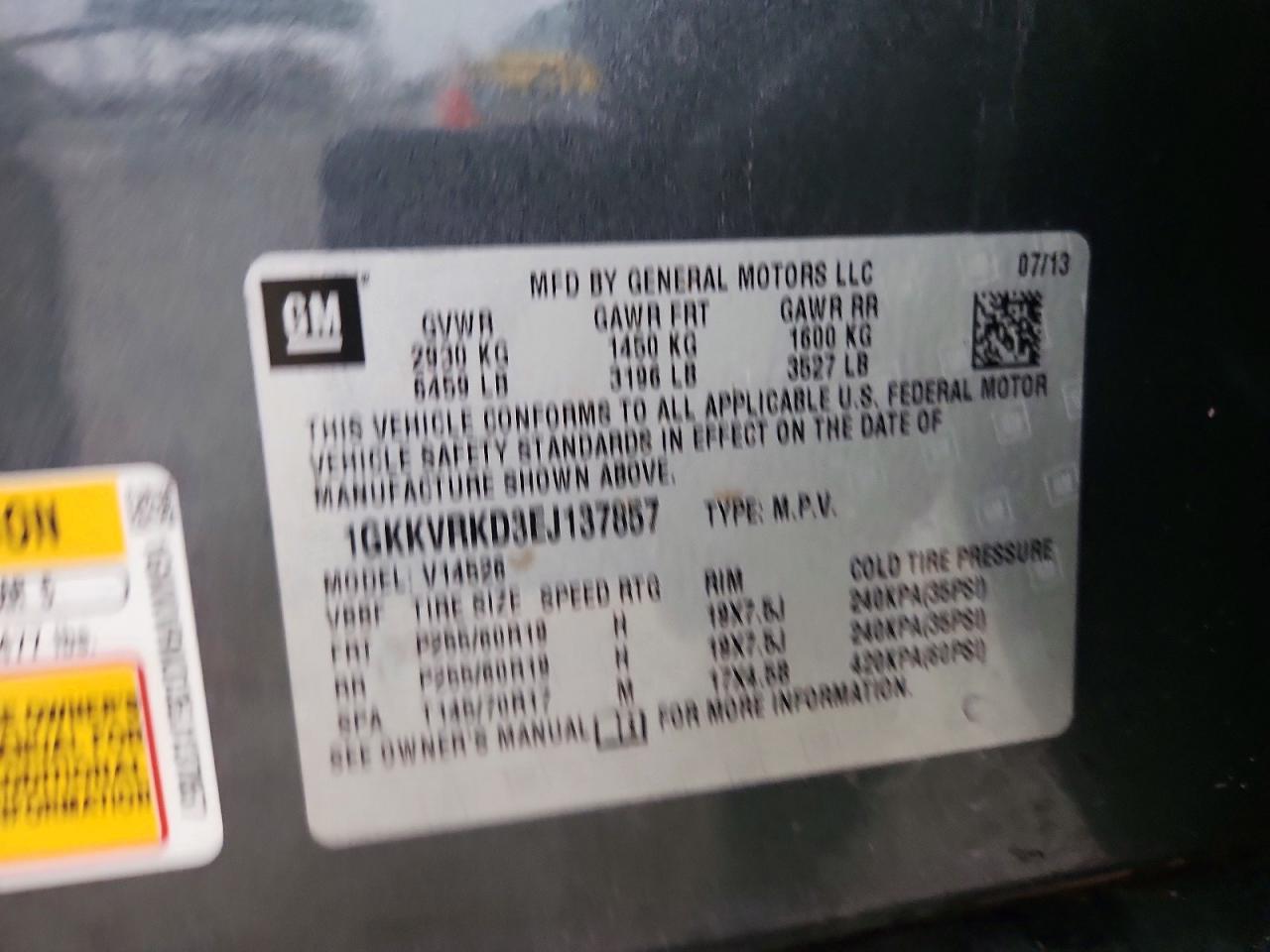 2014 GMC ACADIA SLT-1 photo 25