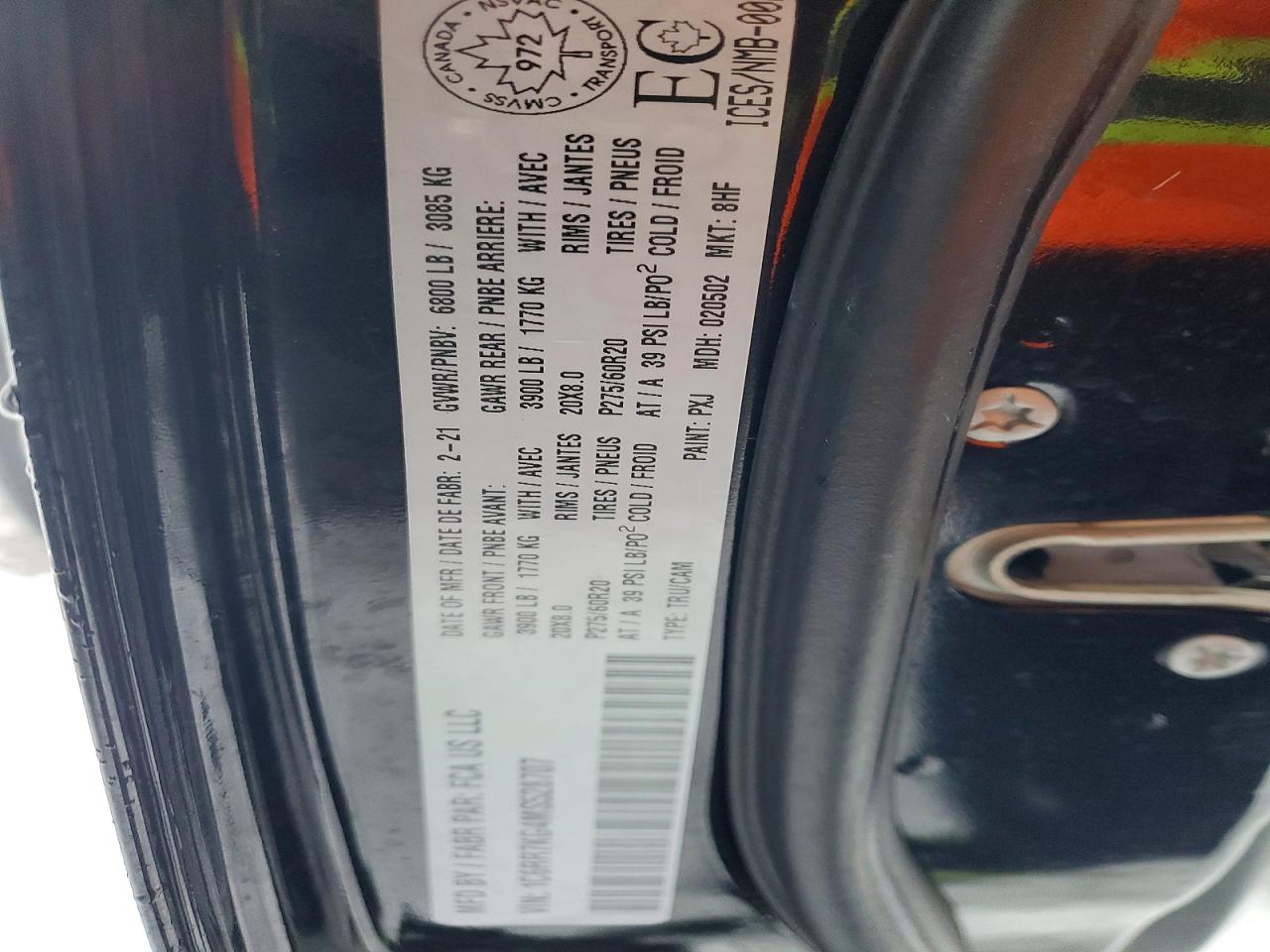 2021 RAM 1500 CLASSIC TRADESMAN photo 12