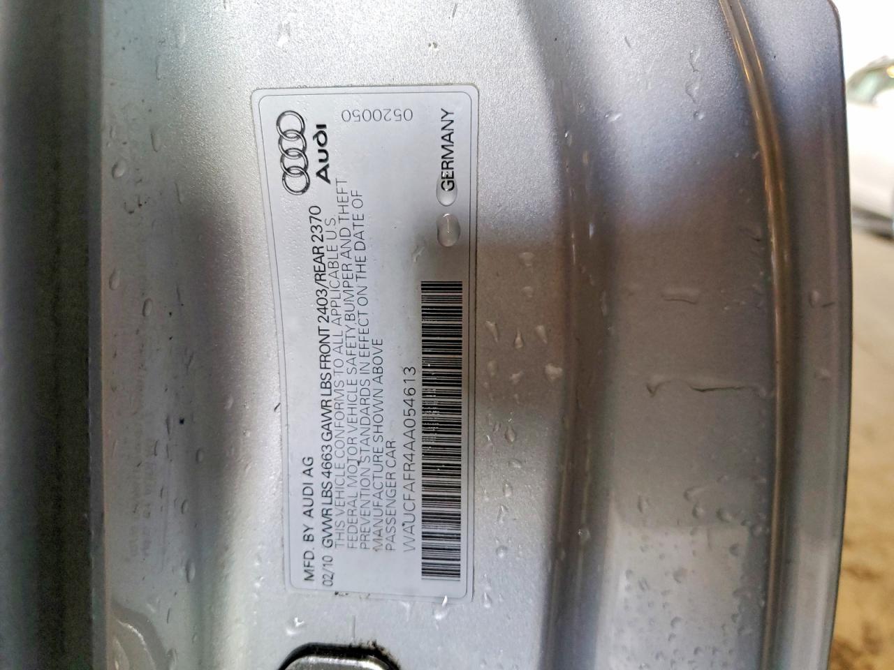 2010 AUDI A5 PREMIUM photo 12