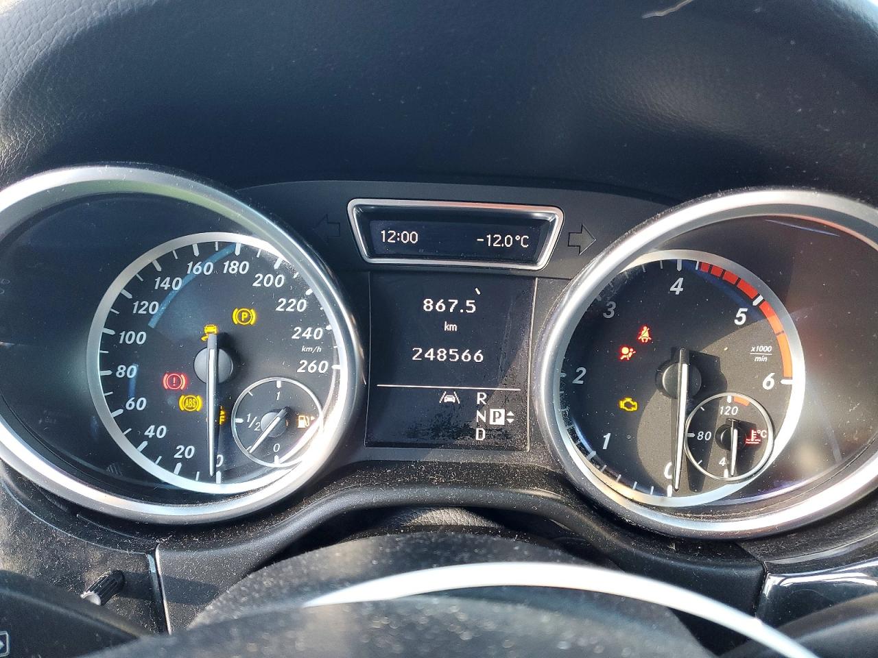 2012 MERCEDES-BENZ ML 350 BLUETEC photo 9