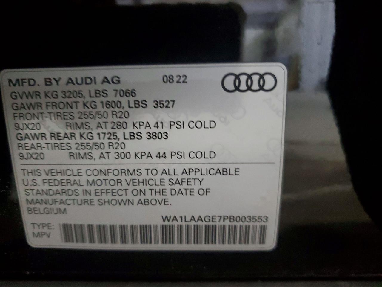 2023 AUDI E-TRON PREMIUM PLUS photo 14