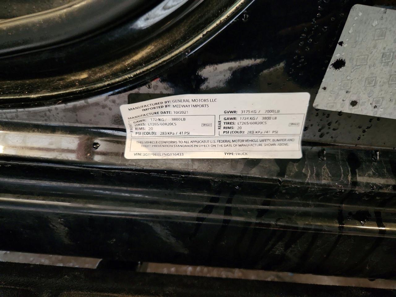 2022 GMC SIERRA LIMITED K1500 AT4 photo 14