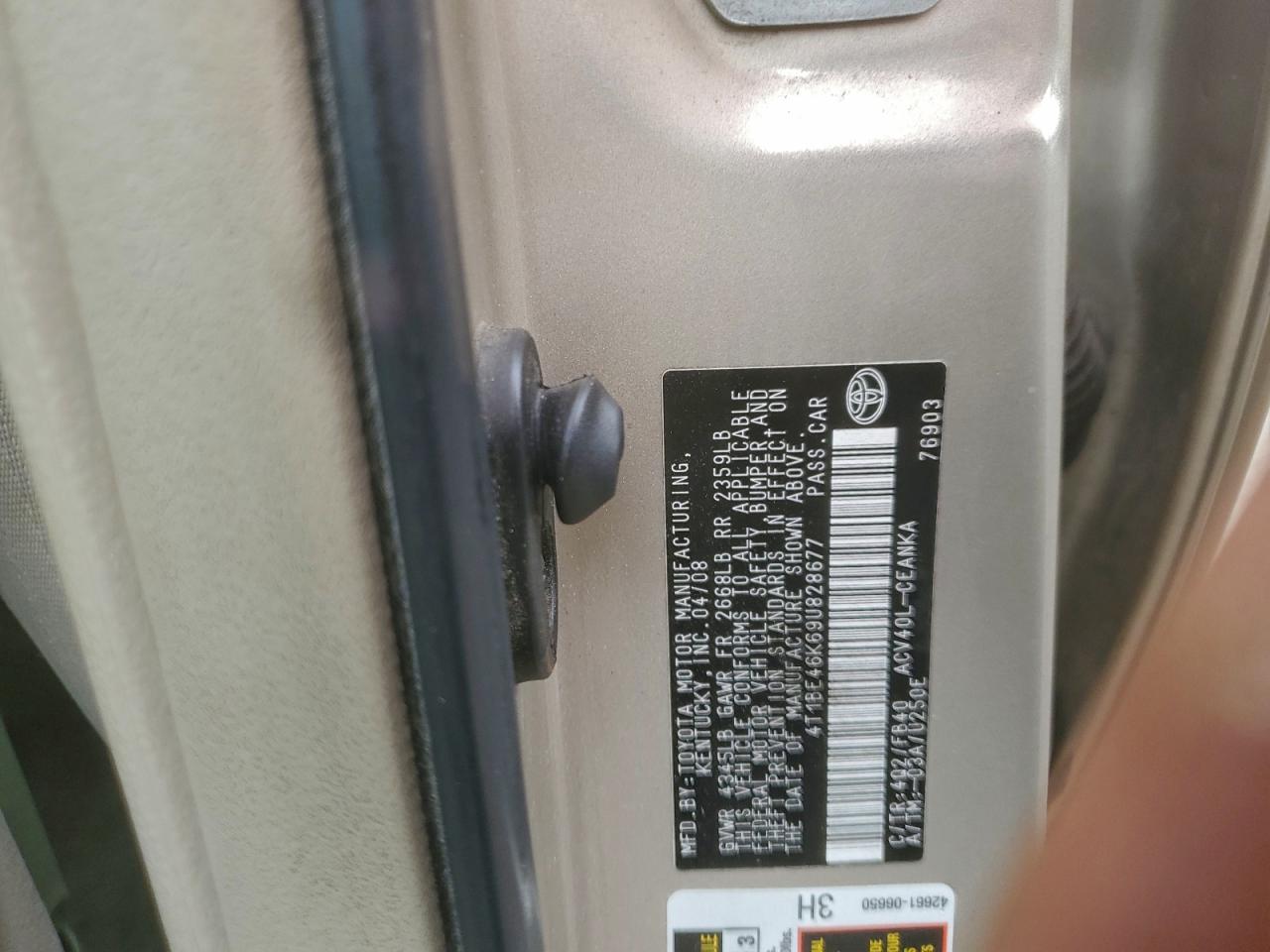 2009 TOYOTA CAMRY BASE photo 13