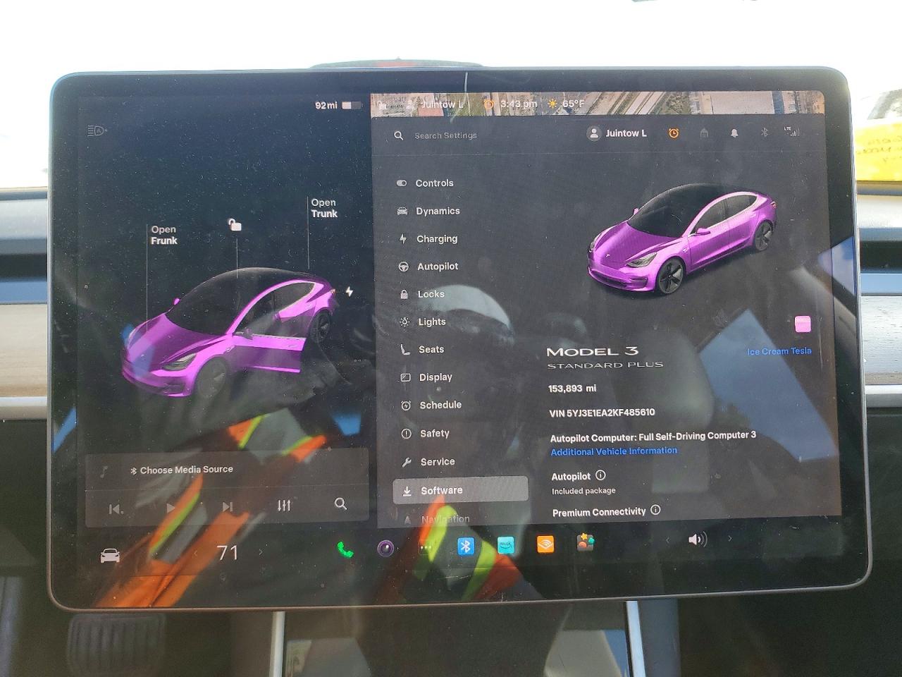 2019 TESLA MODEL 3 photo 9
