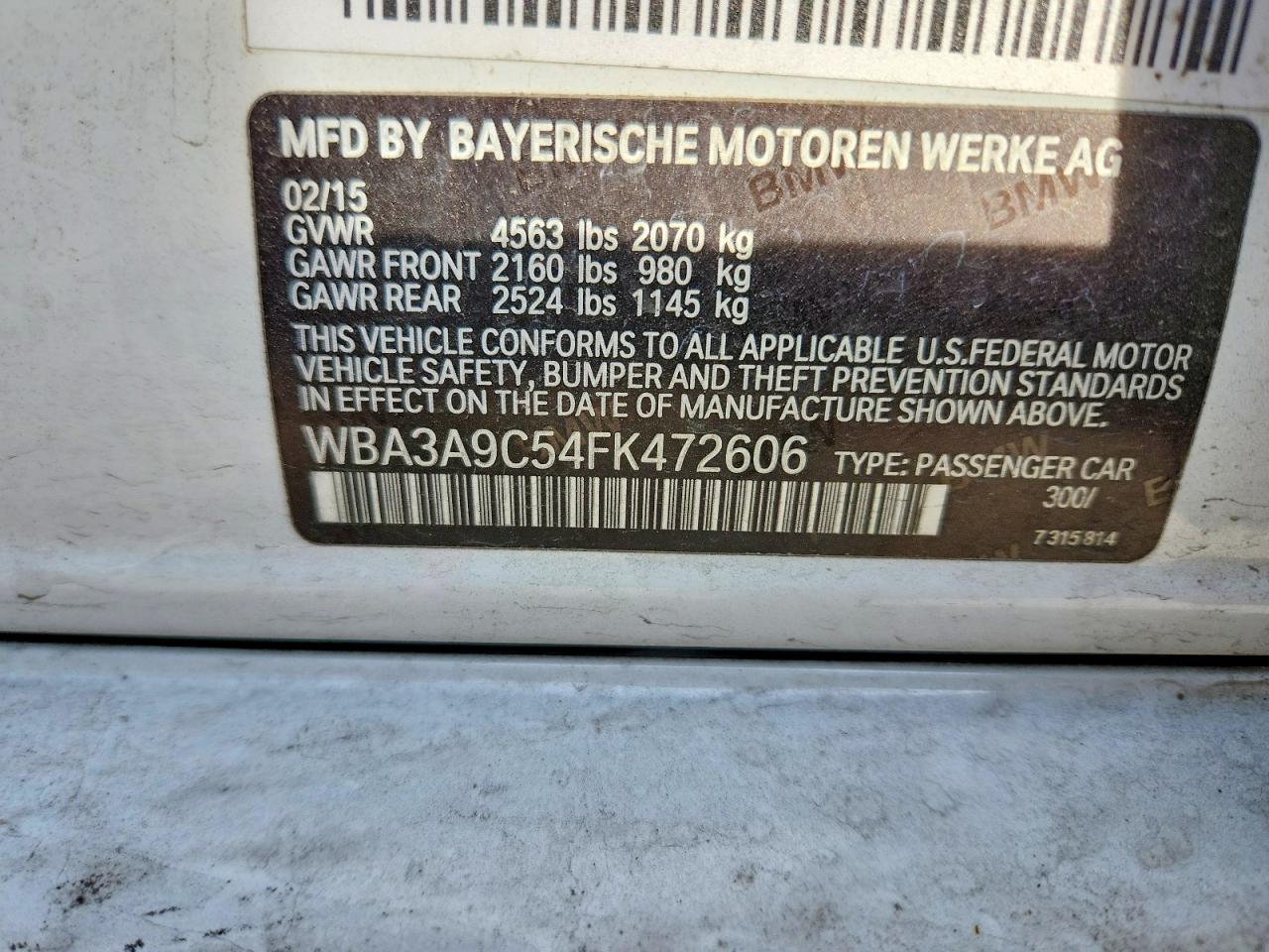2015 BMW 335 I photo 25