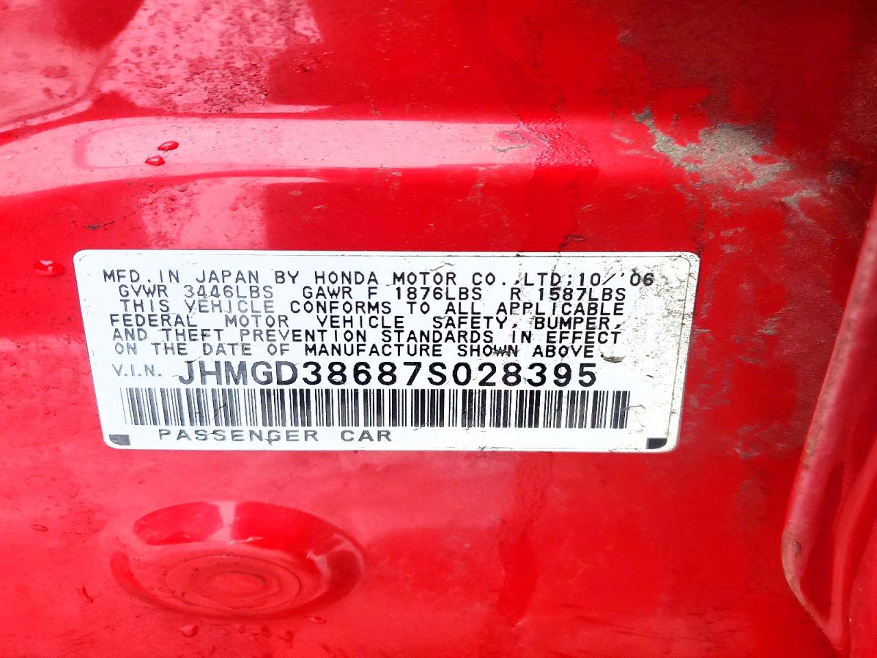 2007 HONDA FIT S photo 37