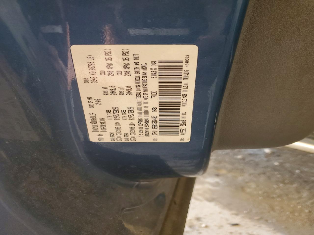 2006 DODGE RAM 1500 ST photo 13