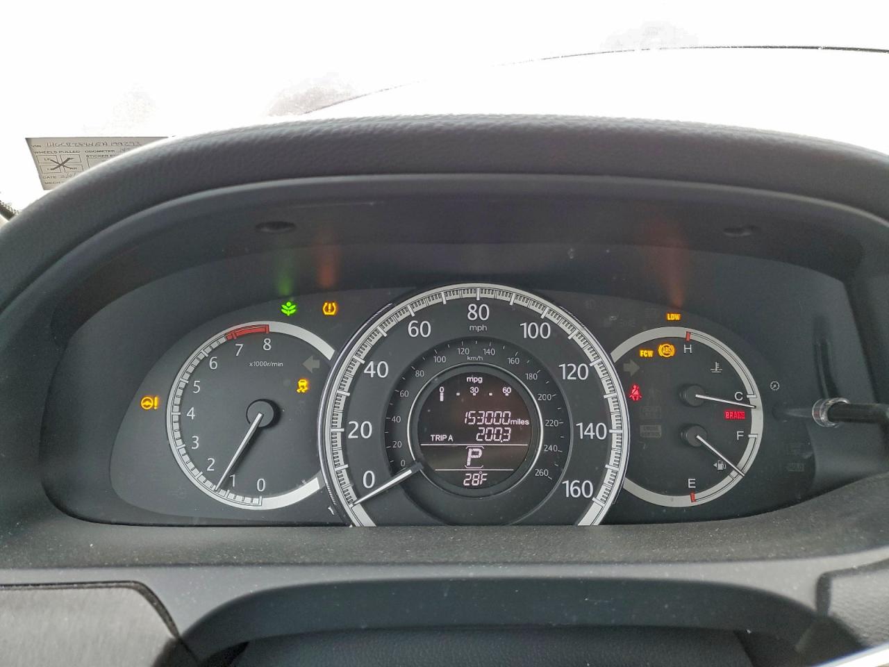 2014 HONDA ACCORD EXL photo 9