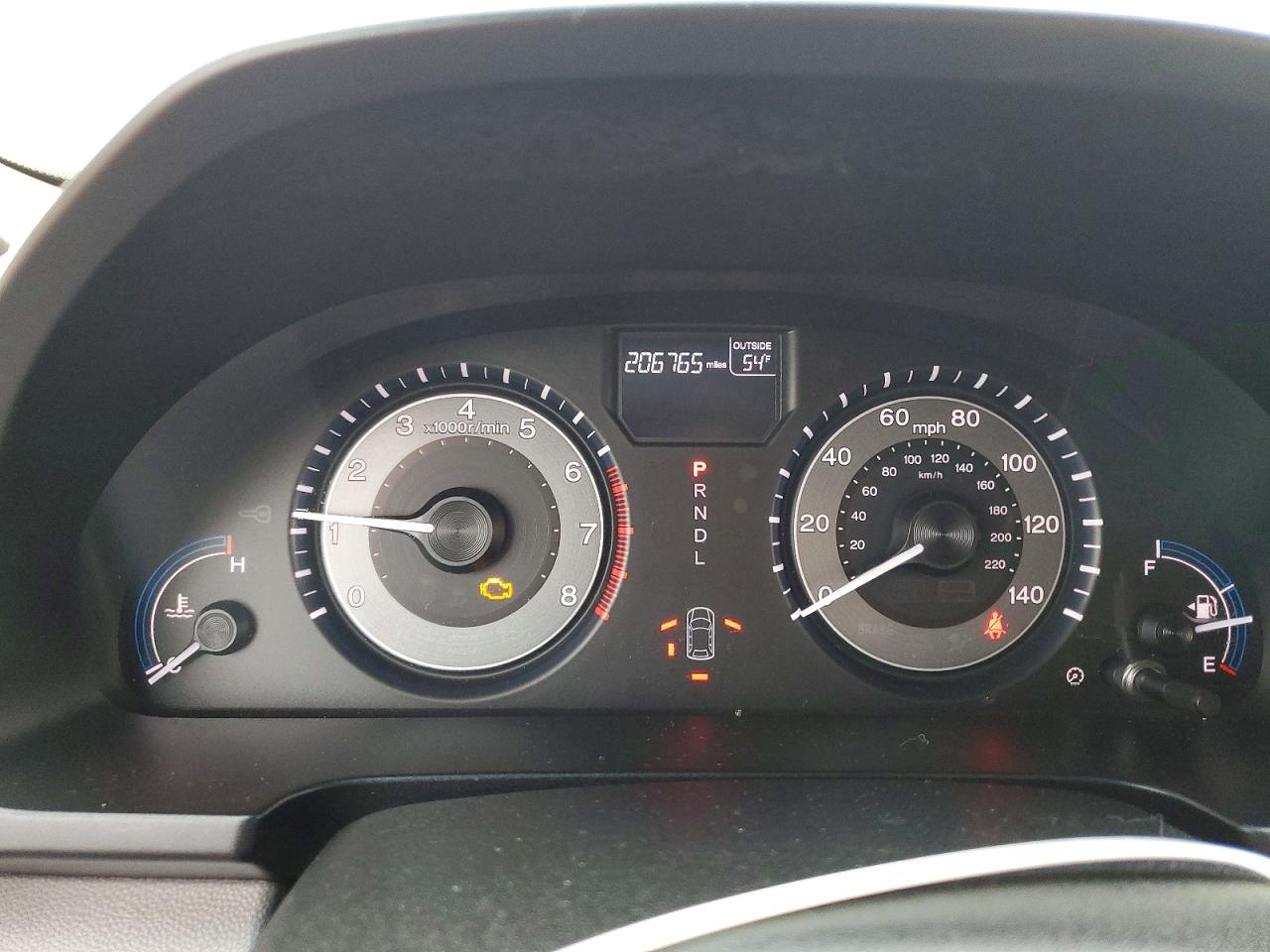 2012 HONDA ODYSSEY EXL photo 9