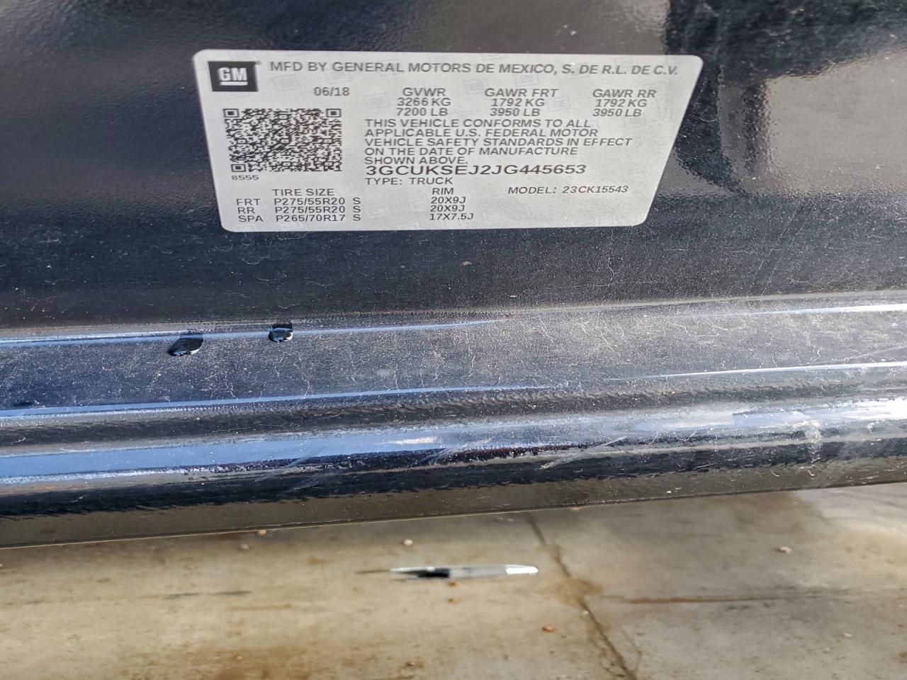 2018 CHEVROLET SILVERADO K1500 LTZ photo 12