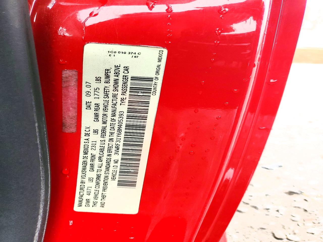 2008 VOLKSWAGEN NEW BEETLE CONVERTIBLE SE photo 12