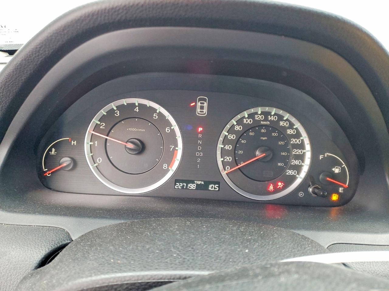 2009 HONDA ACCORD EXL photo 9