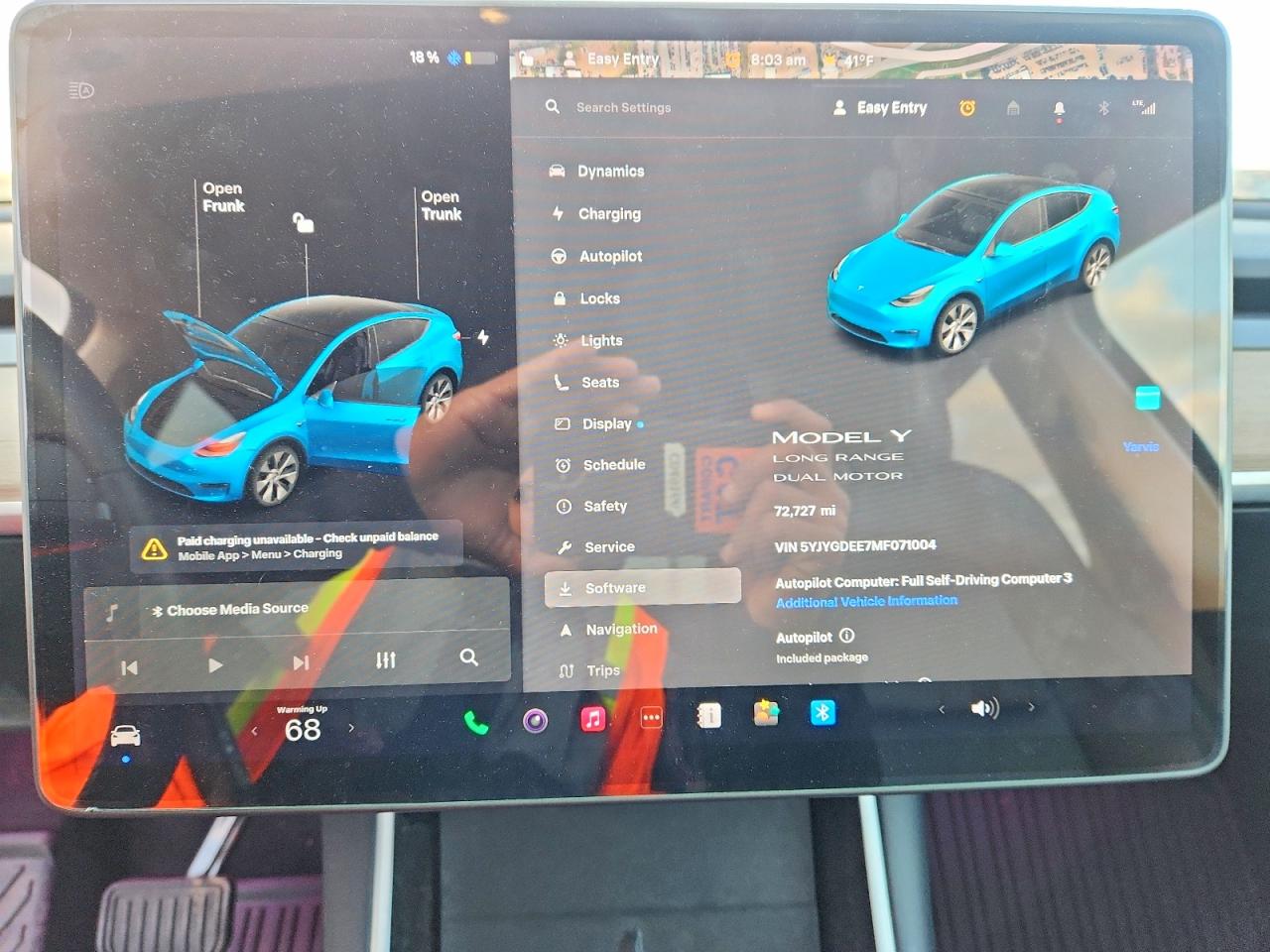 2021 TESLA MODEL Y photo 9