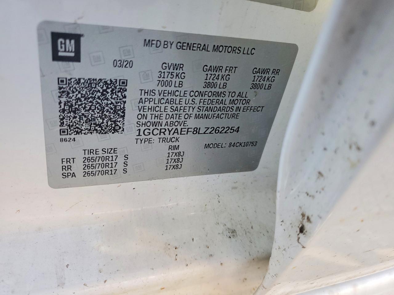 2020 CHEVROLET SILVERADO K1500 photo 12