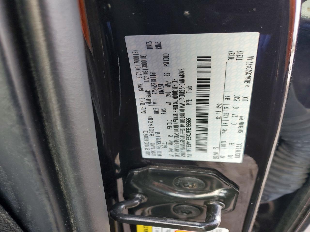 2018 FORD F150 SUPERCREW photo 12
