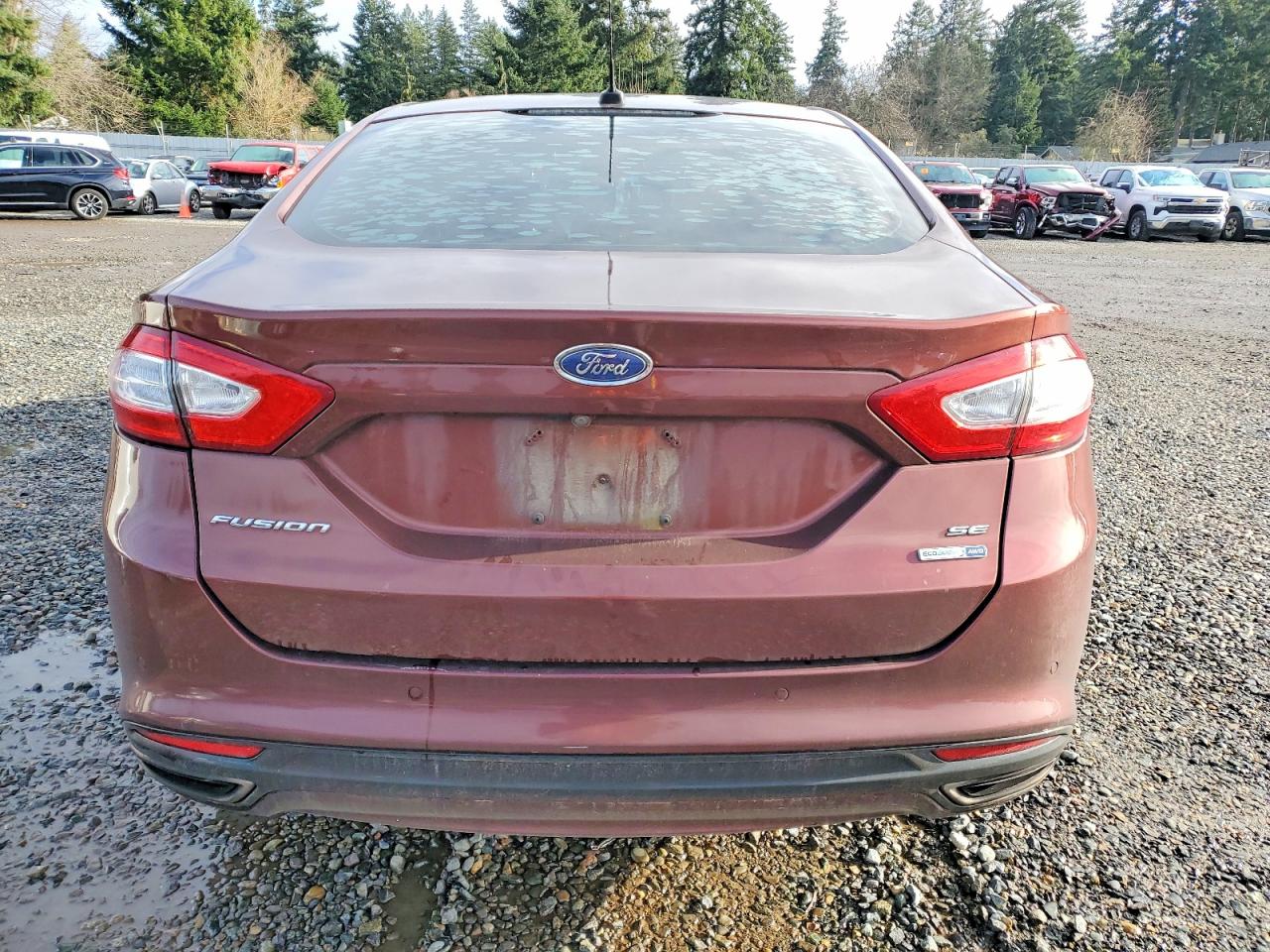 2016 FORD FUSION SE photo 16