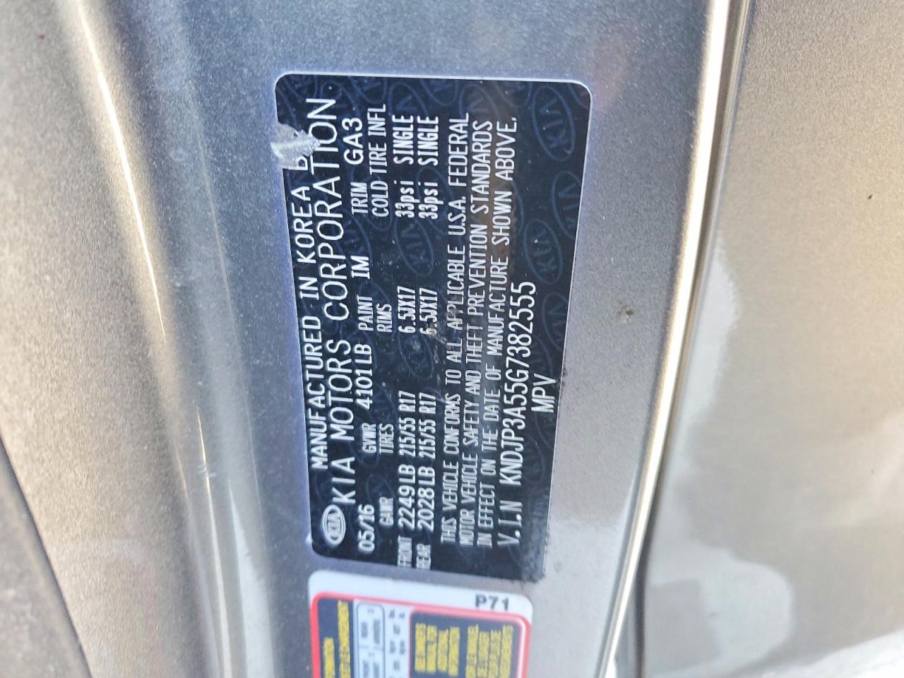 2016 KIA SOUL + photo 12