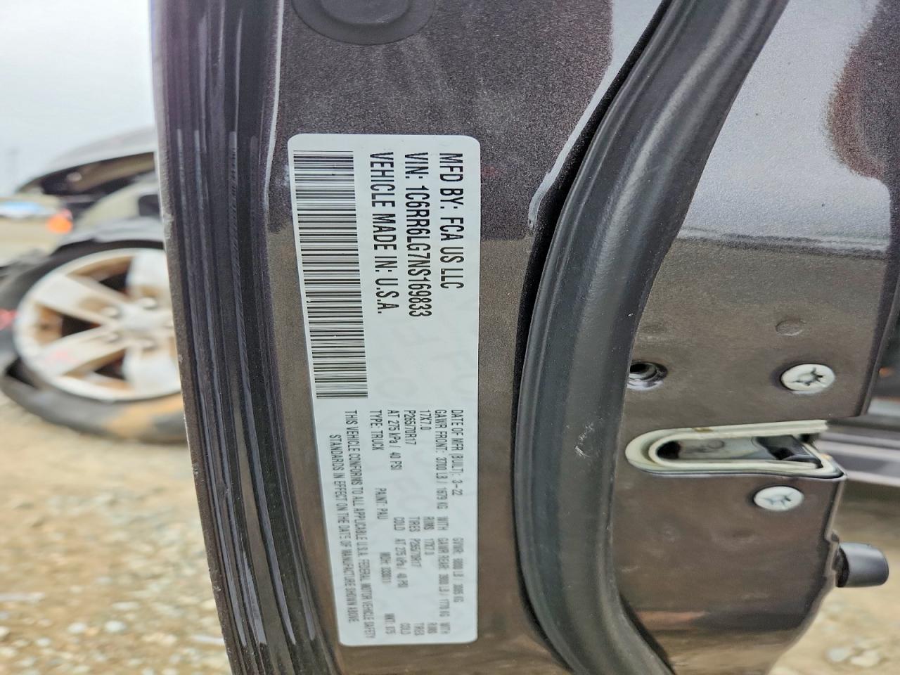 2022 RAM 1500 CLASSIC SLT photo 23