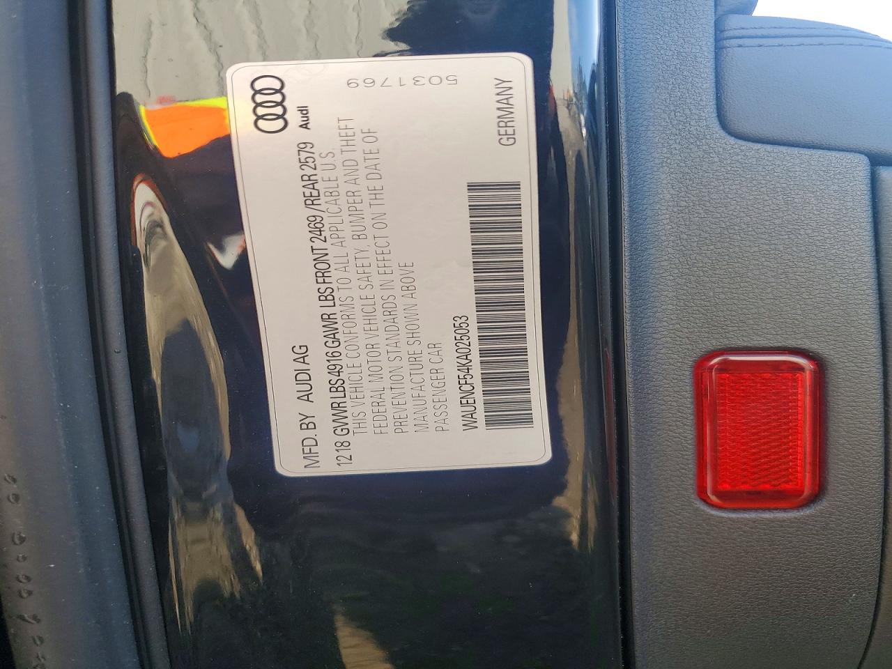 2019 AUDI A5 PREMIUM PLUS S-LINE photo 13