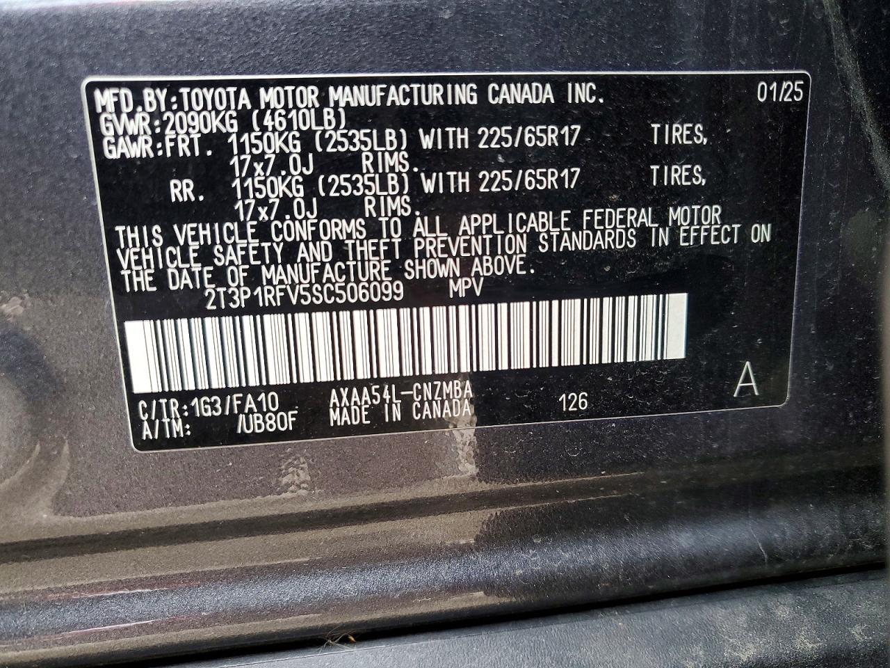 2025 TOYOTA RAV4 XLE photo 14