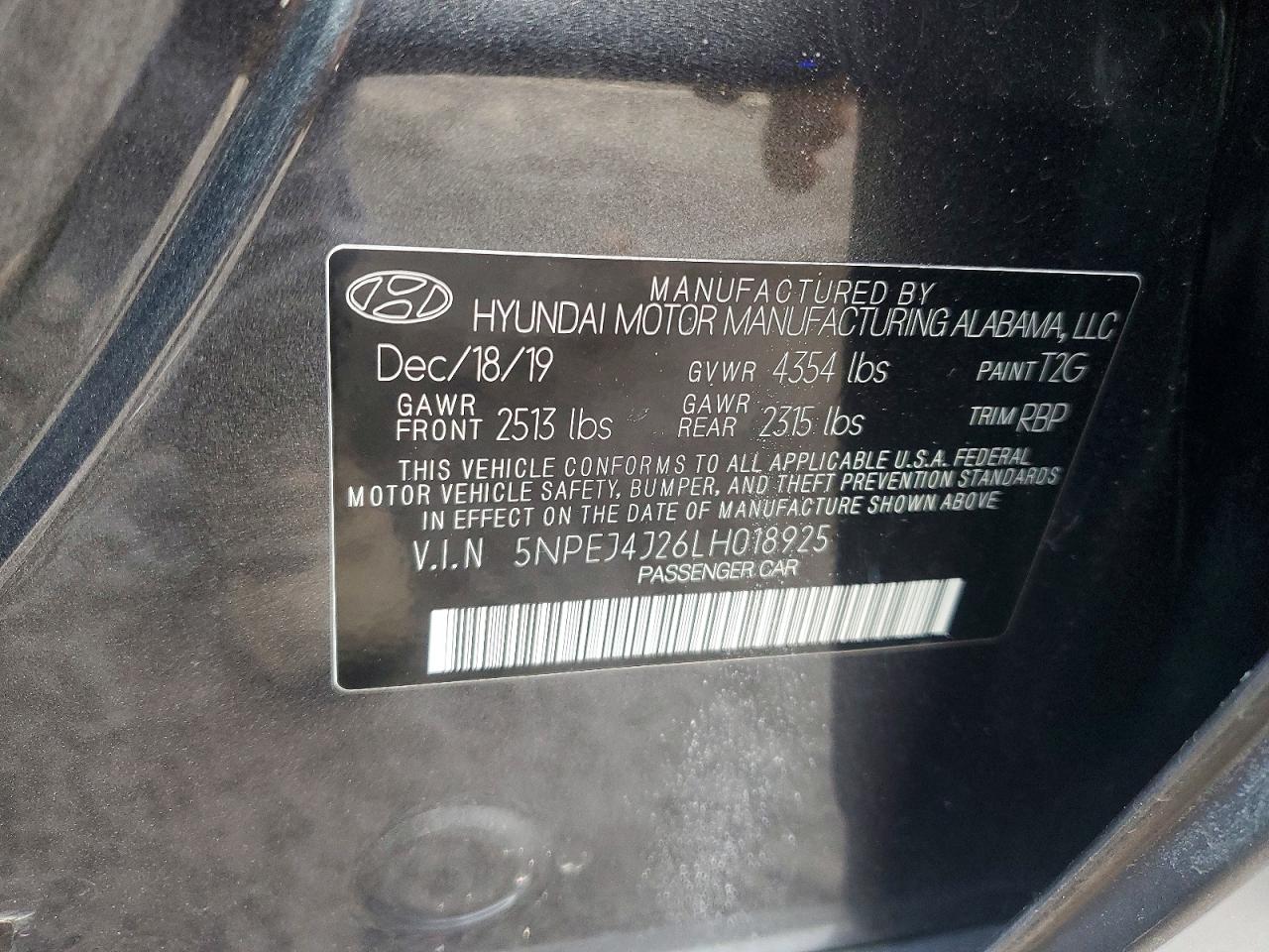 2020 HYUNDAI SONATA SEL PLUS photo 23