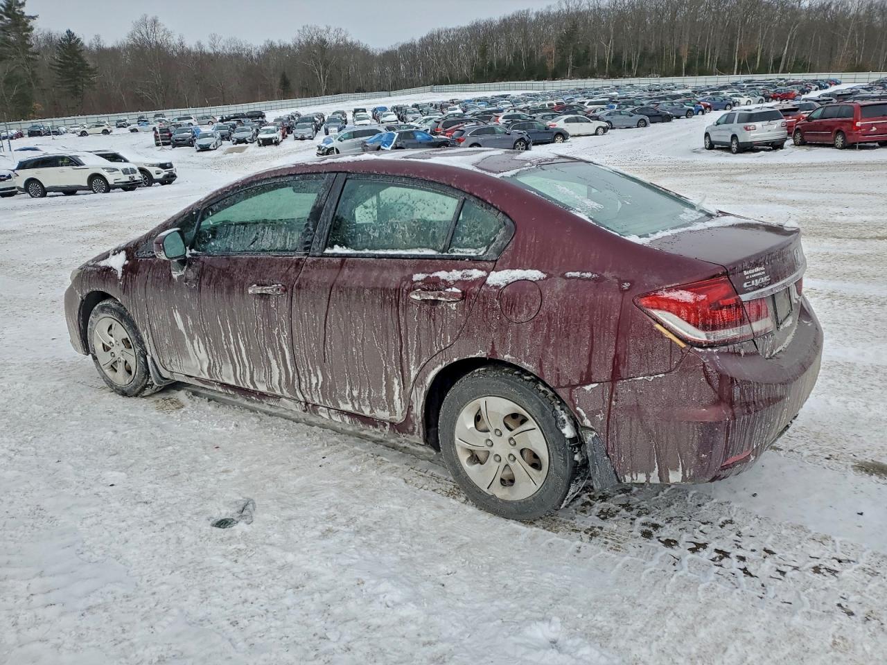 2014 HONDA CIVIC LX photo 2