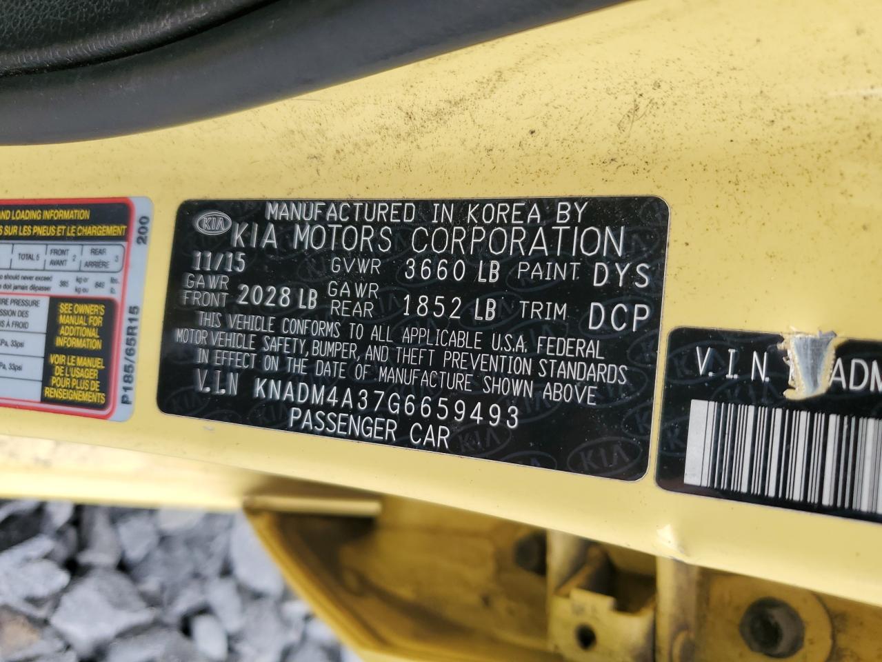 2016 KIA RIO LX photo 12