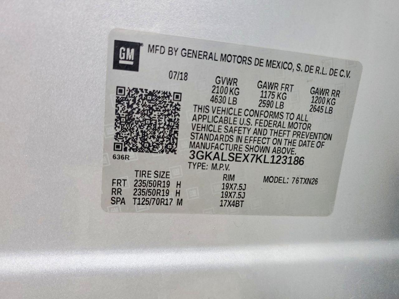 2019 GMC TERRAIN DENALI photo 14