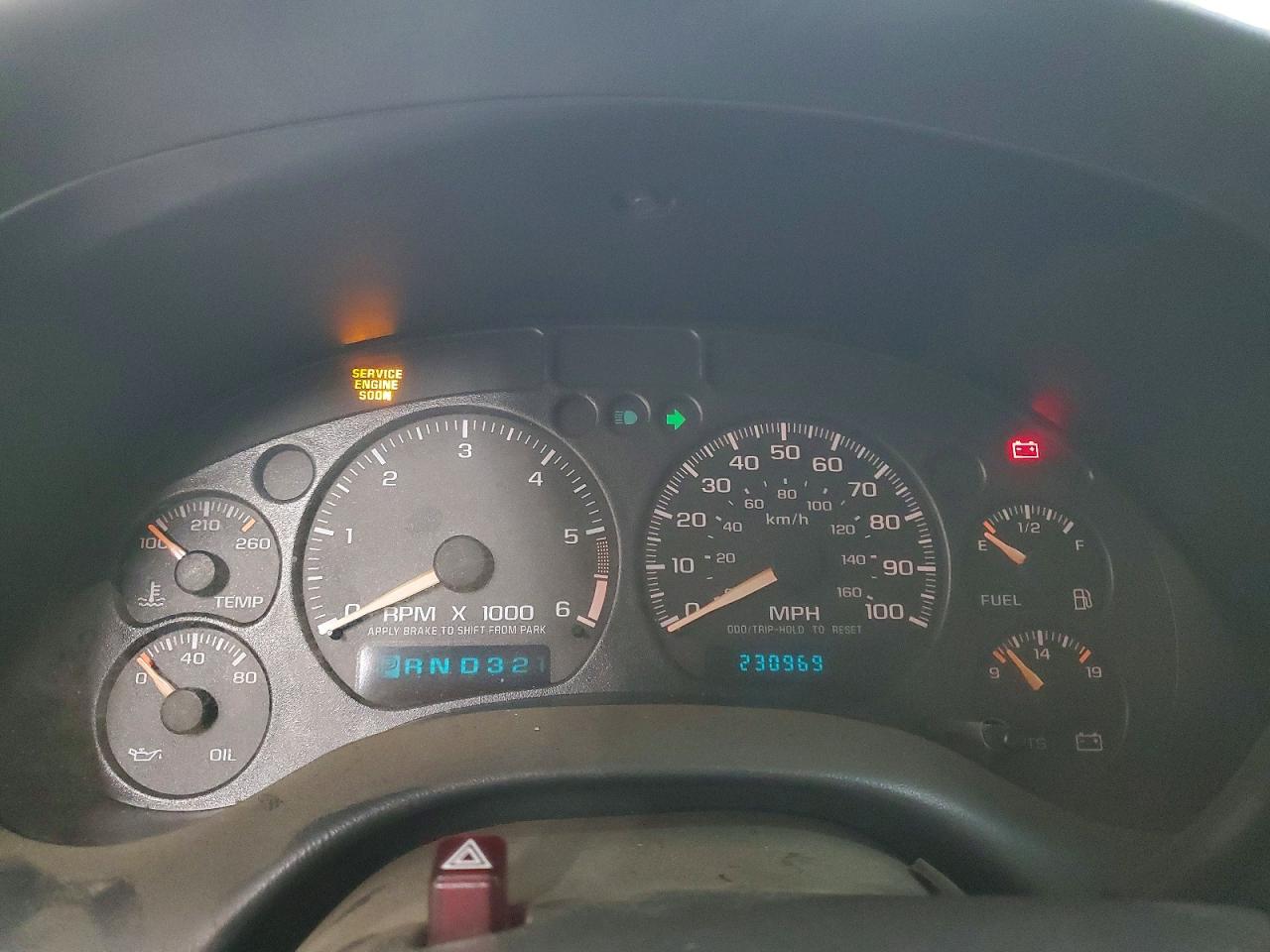 2003 CHEVROLET BLAZER photo 9