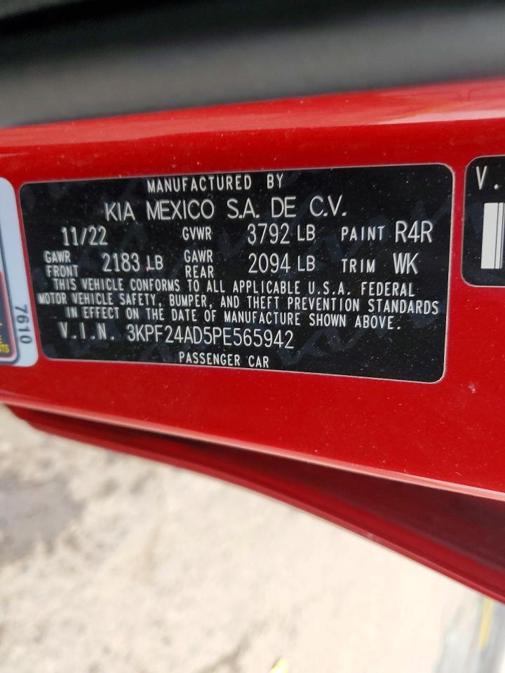 2023 KIA FORTE LX photo 23
