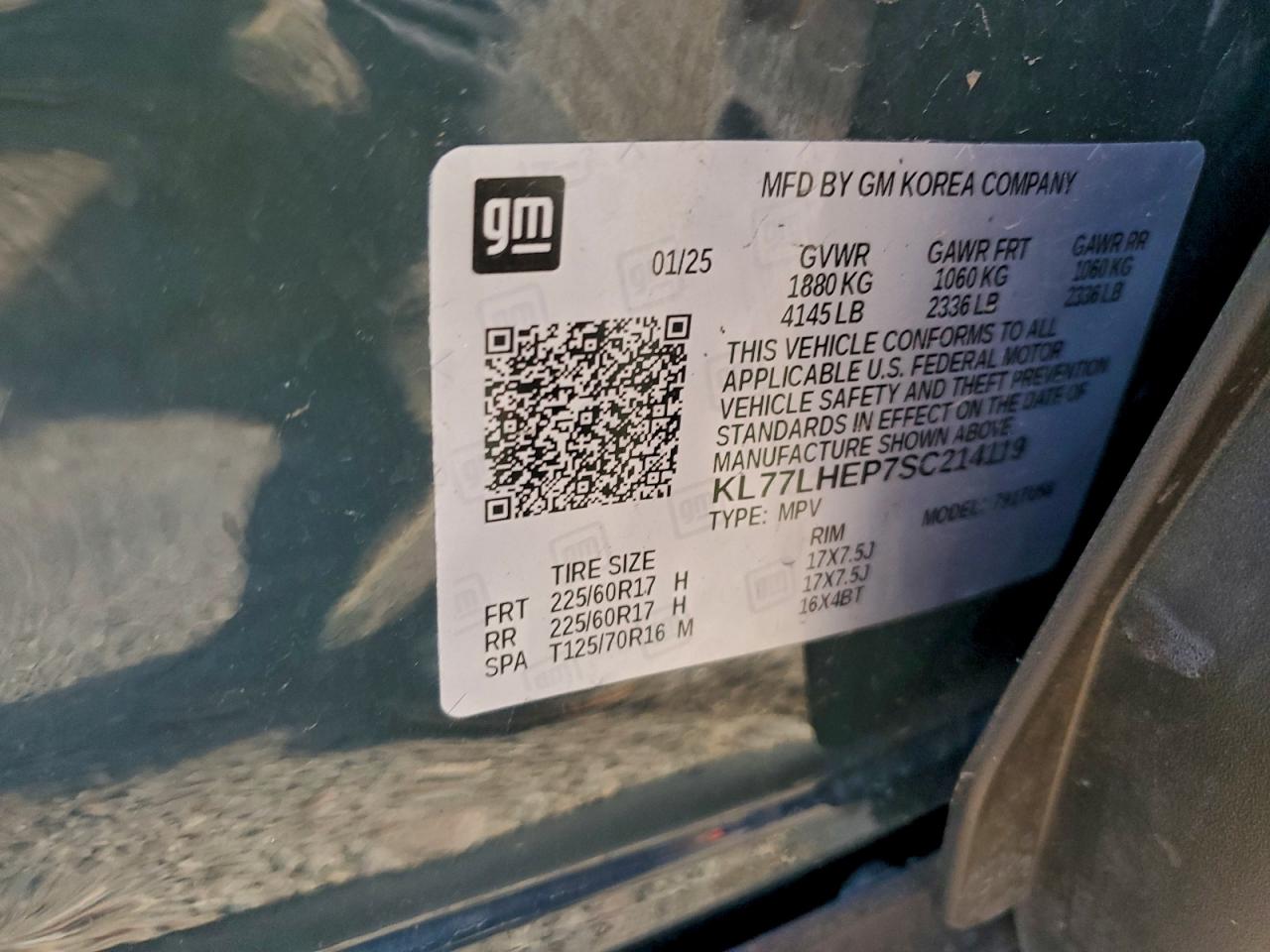 2025 CHEVROLET TRAX 1LT photo 13